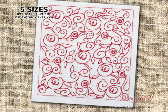 Abstract Rose Pattern: A Designer’s Review