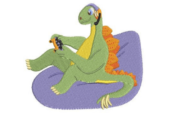 Gamer Stegosaurus: A Craft Fair Best Seller?