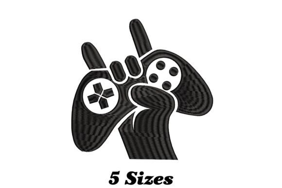 Hands Holding Gaming Controller Joystick Review
