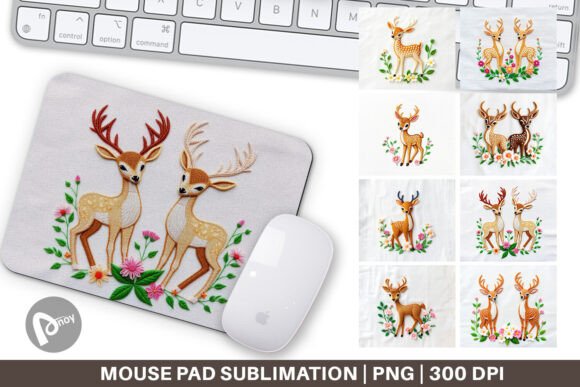 Mouse Pad Deer Embroidery: A Designer’s Holiday Review