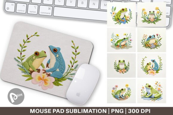 Mouse Pad Frog Embroidery: A Designer’s Review
