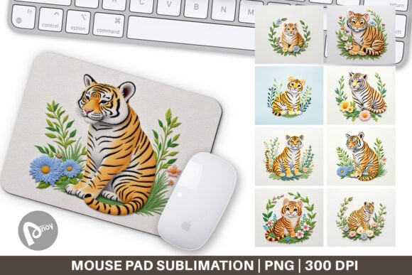 Mouse Pad Tiger Embroidery: A Seller’s Review