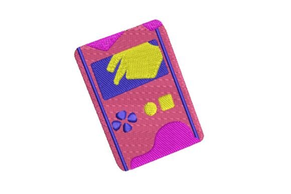 Retro Handheld Game Console Embroidery Review