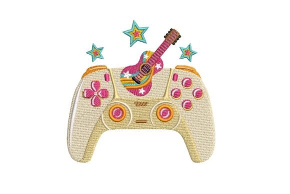 Review: Boho Gamer Controller with Guitar Embroidery