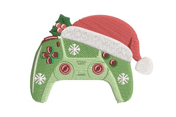 Review: Christmas Gaming Controller Embroidery Design