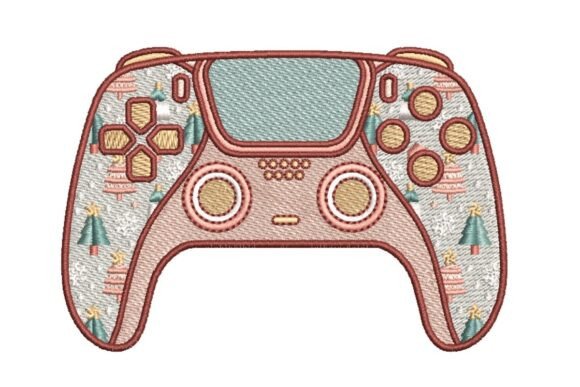 Review: Christmas Gaming Controller Embroidery Design