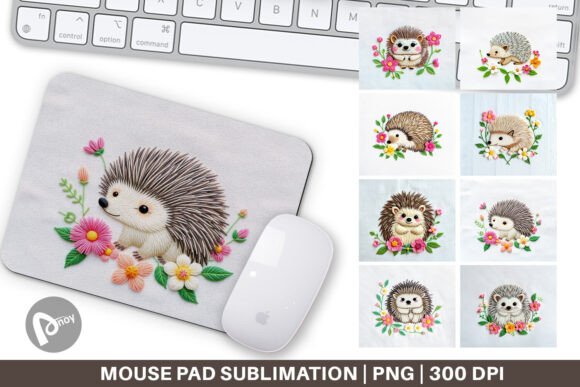 Review: Mouse Pad Hedgehog Embroidery for Apparel