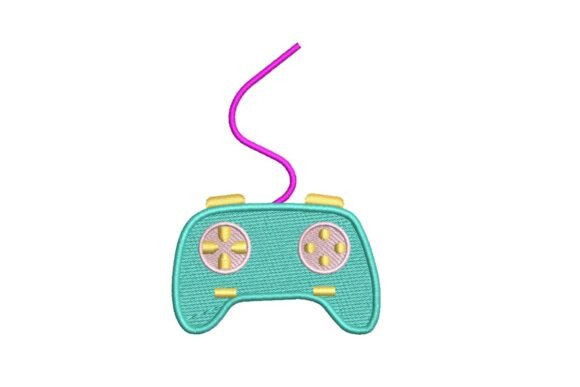 Review: Retro Video Game Controller Embroidery Design
