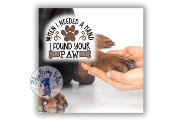 Review: When I Needed a Hand I Found Your Paw Design