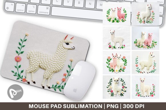 Reviewing Mouse Pad Alpaca Embroidery for Boutique Sweatshirts