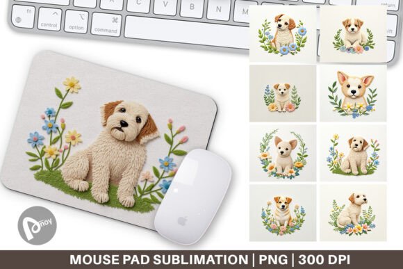 Reviewing Mouse Pad Dog Embroidery for Etsy Shops
