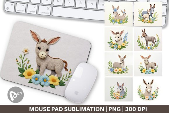Reviewing Mouse Pad Donkey Embroidery for Apparel