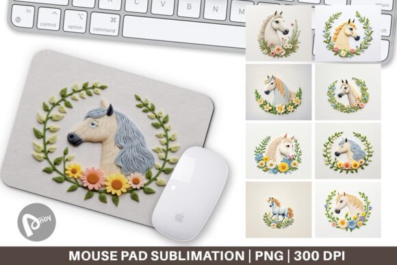 Reviewing Mouse Pad Horse Embroidery for Crafters