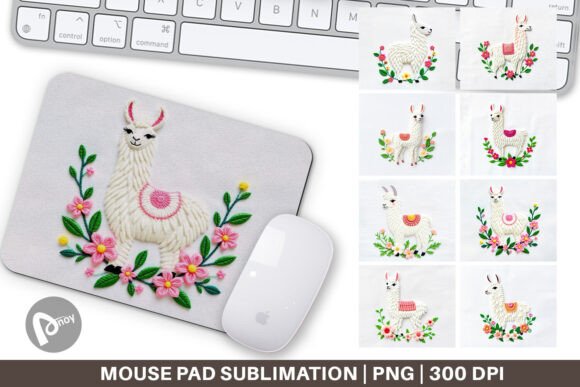 Reviewing Mouse Pad Llama Embroidery for Holiday Sales