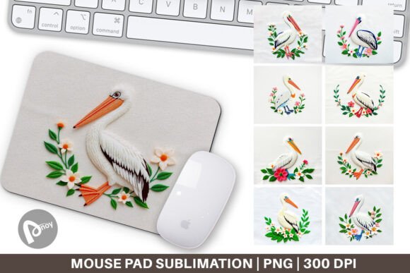 Reviewing Mouse Pad Pelican Embroidery for Holiday Sales
