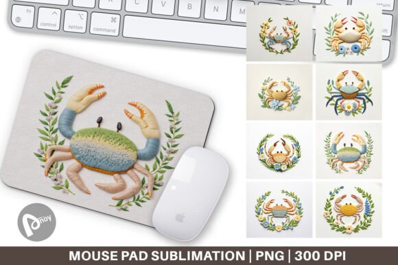 Reviewing the Mouse Pad Hermit Crab Embroidery Design